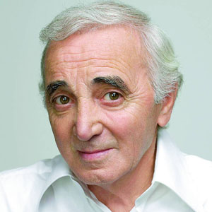 Charles Aznavour couple