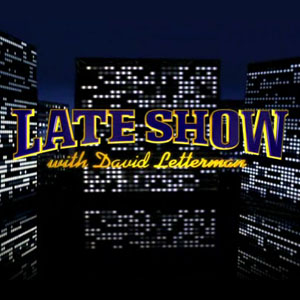 O Late Show with David Letterman