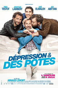 Depression and friends Poster