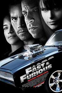 Affiche Fast and Furious 4